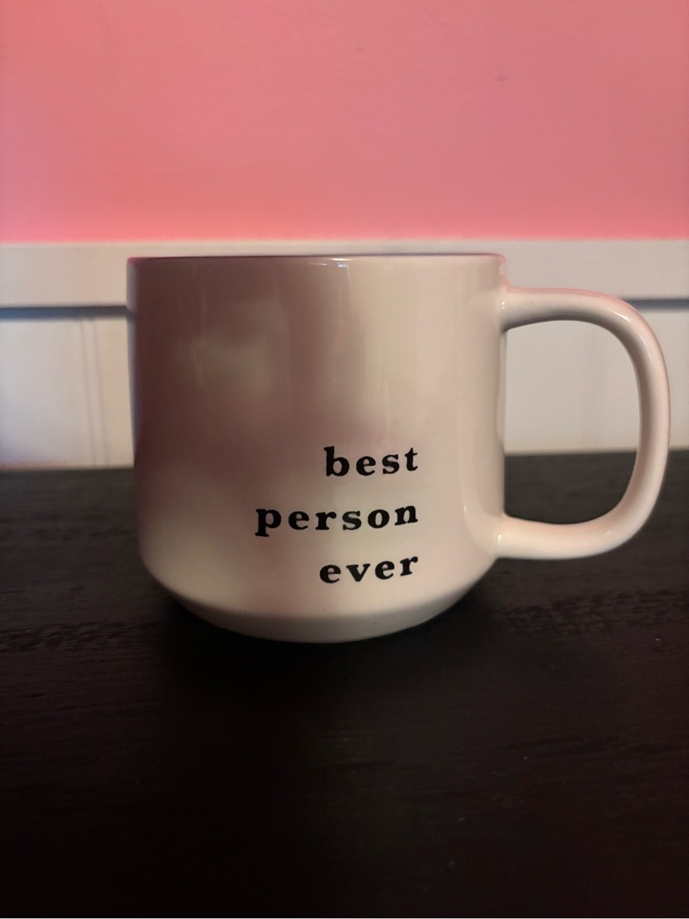 Threshold White 'Best Person Ever' Ceramic Mug
